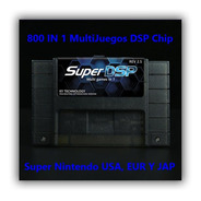 Super Nintendo Cartucho 800 Juegos En 1 Dsp Chip Especiales