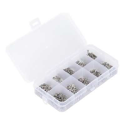 Conjunto De Lavadoras Hex Nuts, 600 Peças De Aço Inoxidável