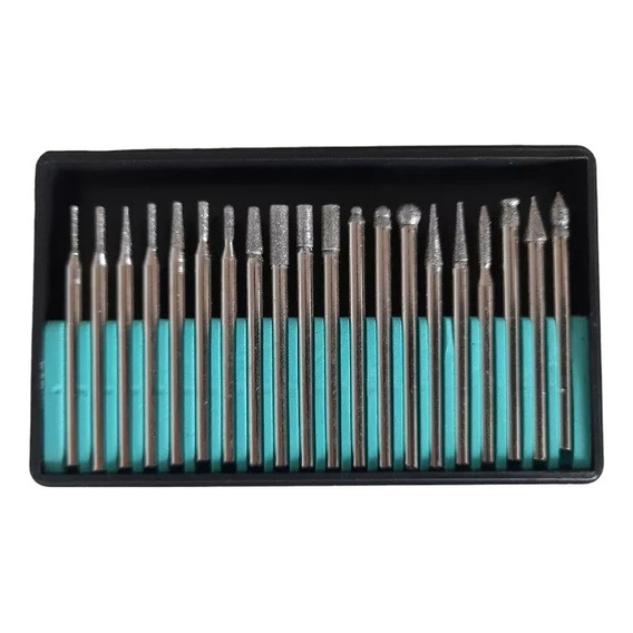 Set Puntas O Brocas Diamantadas Para Dremel 20pcs