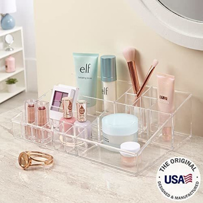 Organizador De Maquillaje Premium 30x20x9.5cm Transparente