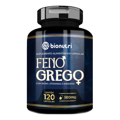 Fenogreco Bionutri Boro Vitaminas y minerales 120, sabor neutro