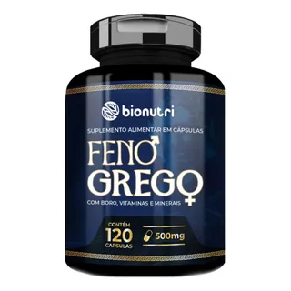 Fenogreco Bionutri Boro Vitaminas Y Minerales 120, Sabor Neutro