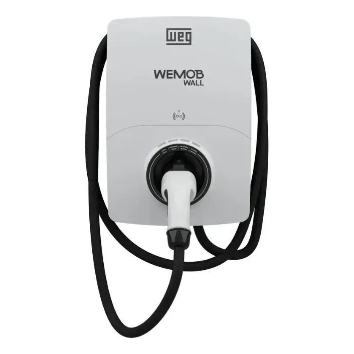 Estação de Recarga Carros Elétricos WEG Wemob Wall 7,68kw 100-220V