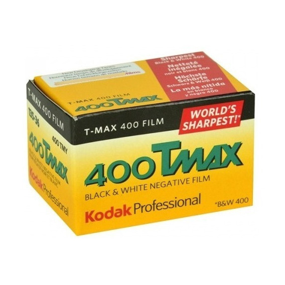 Kodak Tmax400 Rollo Fotográfico Iso400 36 Exp Blanco Y Negro