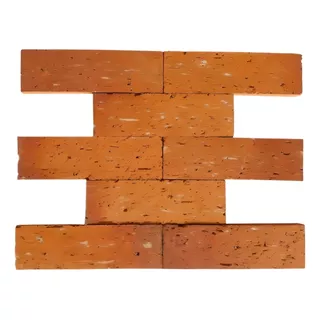 Plaquetinha Bricks Natural Tijolinho Revestimento Parede 1m²