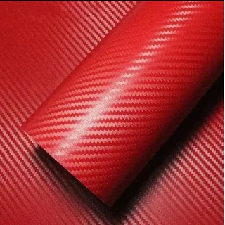 Vinil Automotriz Textura Fibra De Carbono Colores 60cm X 1mt