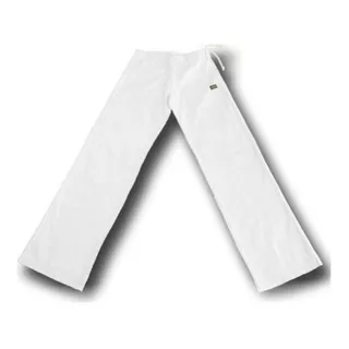 Calça De Capoeira Abada Helanca Branca Kit Pre Combinado 