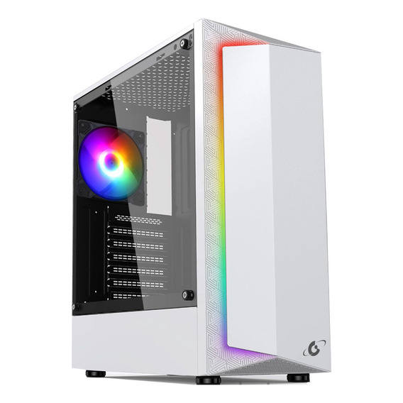 Gabinete Gravity Gr08 Atx Mid Tower Blanco Dimm