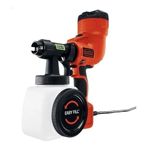 Pistola de pintura en aerosol BDPH200b Black+Decker de 1,1 l, 220 V