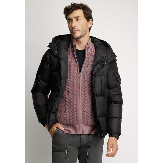 Chaqueta Hombre Puffa Aspen Fj Negro Fw 2023 Ferouch