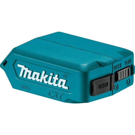 Adaptador Usb Makita Adp08 12v Cxt P/ Bl 1016 1021b 1041b 