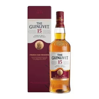 Whisky Glenlivet 15 Años Single Malt