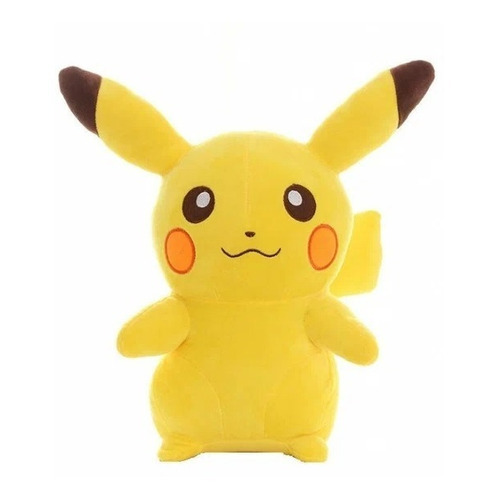 Boneco Pelucia Pikachu Pokemon 25cm Macio Infantil