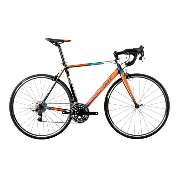 Bicicleta Belfort Rennes Apex R700 55 Negro Naranja 2022