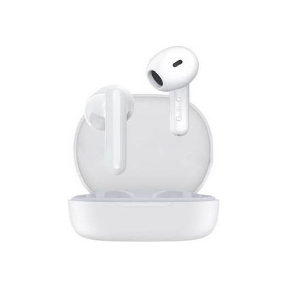 Audífonos in-ear gamer inalámbricos Xiaomi Redmi Buds 4 lite blanco con luz LED