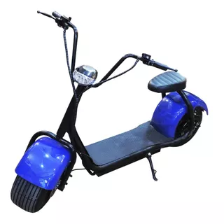 Moto Scooter Eléctrica E-bike Bateria Recargable Rueda Ancha