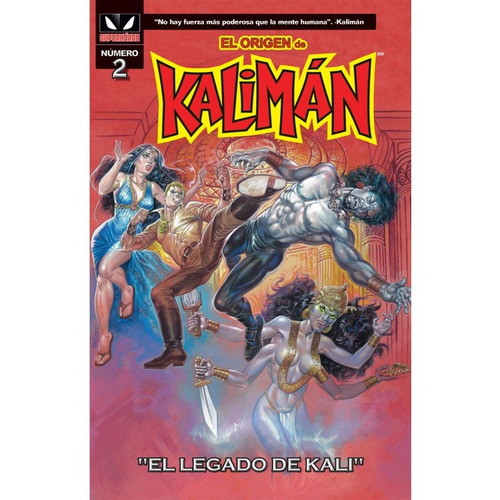 Kaliman, De Rafael C. Navarro. Serie Kaliman, Vol. 1. Editoriales Nacionales, Tapa Blanda, Edición 1 En Español, 2019