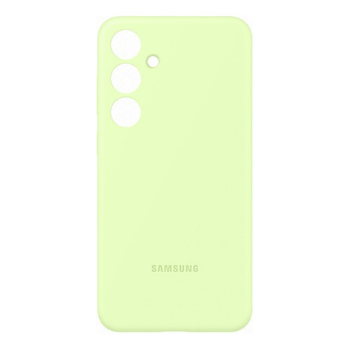 Funda Samsung Galaxy Galaxy S24+ Bumper verde claro con diseño lisa para Samsung Galaxy S24+ Galaxy S24+ por 1 unidad