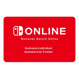 Nintendo Switch Online 3 Meses - Individual Membership