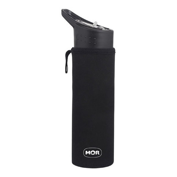 Botellas Deportiva Mor En Acero Inoxidable Funda Neopreno