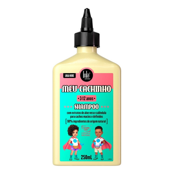  Shampoo Para Niños Rizos Lola Cosmetics 250 Ml