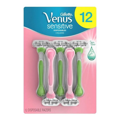 Gillete Venus Sensitive 12 Pieza