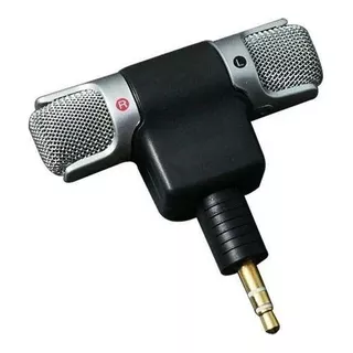 Mini Microfone P2 Dupla Captação Lt-ds70p