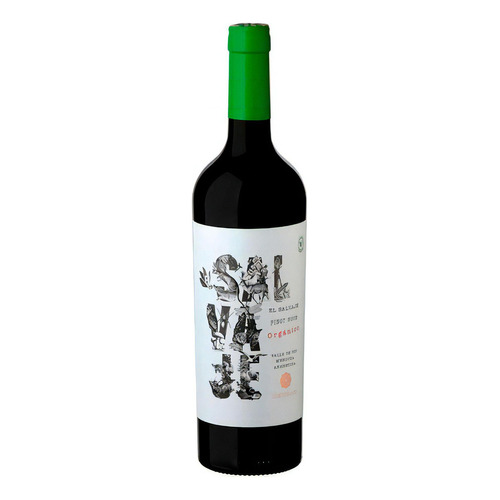 Vino Tinto El Salvaje Organico Pinot Noir 750ml