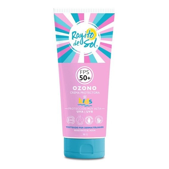 Crema Protectora Ozono Fps 50+ Kids 90g Rayito De Sol