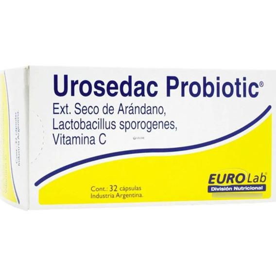 Urosedac Probiotic Estracto De Arandano Capsulas X 32