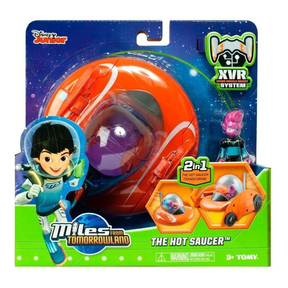 Vehiculo Space Miles Del Mañana Hot Saucer 2en1 Origin 86211