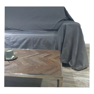 Manta Cubre Sillón Sofá Cama Tusor 2.75x3.00mt 100% Algodon 