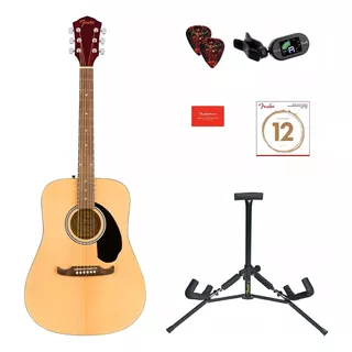 Guitarra Acústica Con Accesorios Fender Fa-125