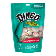 Dingo Dental Mini Pack 7und 70gr - Huesos Snacks Para Perros