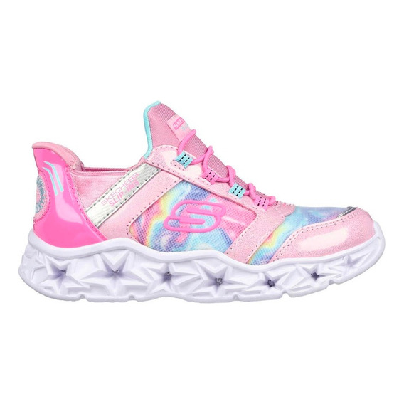 Tenis Skechers Para Niña Galaxy Con Luces Comodo Deportivo