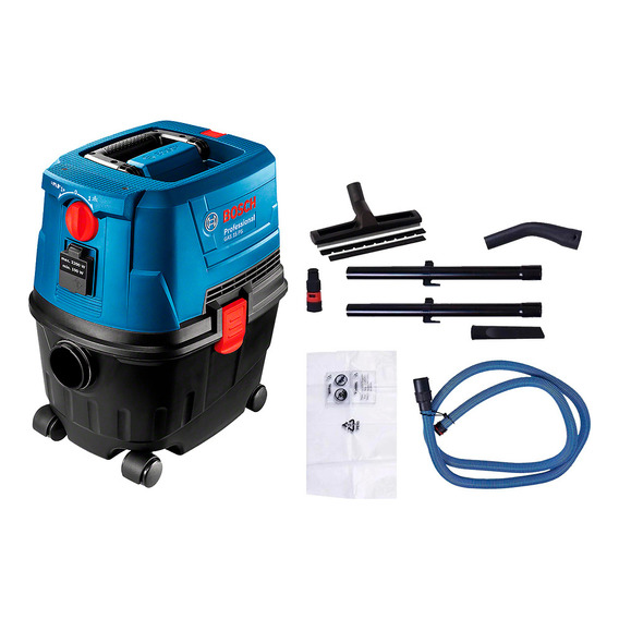 Aspiradora Bosch Gas 15 Ps Color Azul/Negro/Rojo