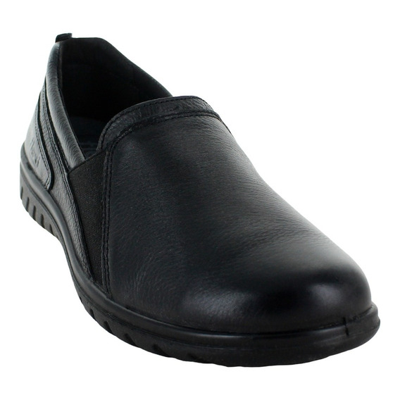 Flexi Zapato Confort Vestir Casual Piel Negro Mujer 75684