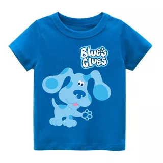 Remera Las Pistas De Blue Nena Nene Infantil Algodón