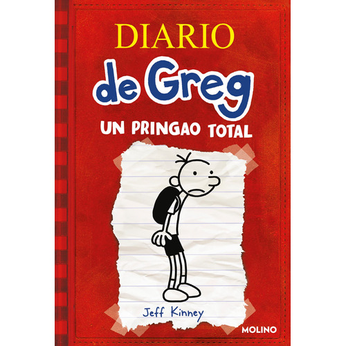 Diario de Greg 1 - Un renacuajo, de Kinney, Jeff. Serie Diario de Greg Editorial Molino, tapa dura en español, 2008