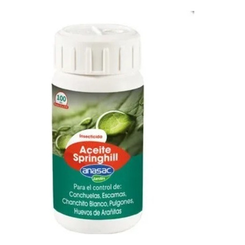 Aceite Springhill 100 Cc Conchuelas, Pulgones, Insecticida