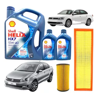 Kit Cambio De Aceite Y Filtros Volkswagen Vento 2.5