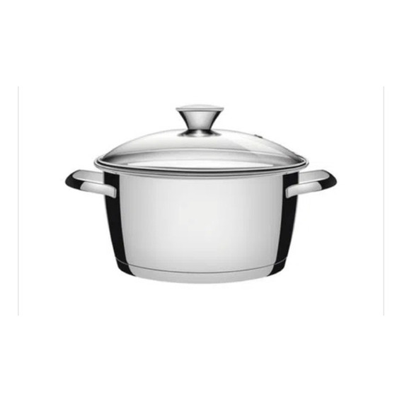 Olla Acero Inox 22 Cm 4.1 Lts Tramontina Fondo Triple 