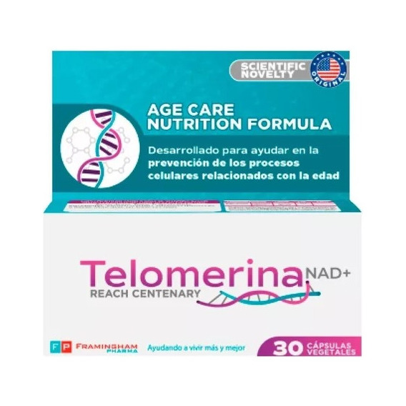 Telomerina Nad+ Protector Adn Original - Anti-age