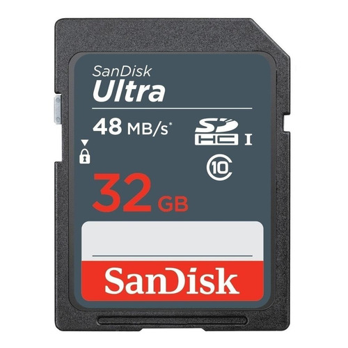 Cartão de memória SanDisk SDSDUNB-032G-GN3IN  Ultra 32GB