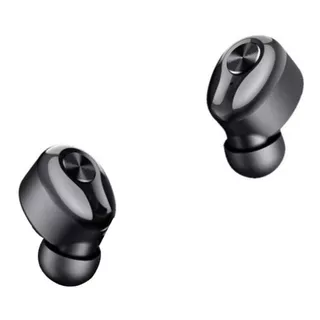 Auriculares In-ear Inalámbricos Lenovo Ht18 Negro Con Luz Led