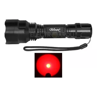 Linterna Brinyte B88 Original Led Xp-e Rojo Cazador Roja