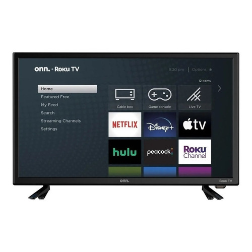 Smart TV Onn. 100012590 DLED Roku OS HD 24" 120V