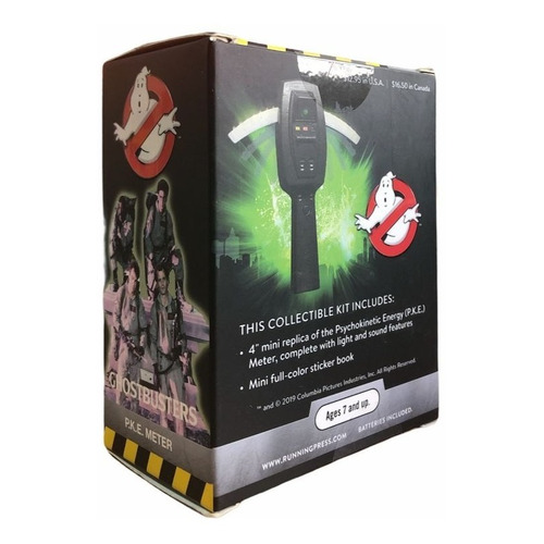 Ghostbusters Cazafantasmas Medidor Pke Running Press