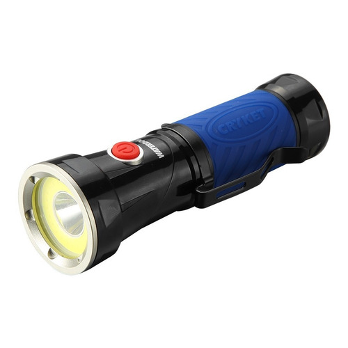 Linterna Waterdog Multifuncional Iman Rotacion 90° Color de la linterna Negro con Azul Color de la luz Blanco