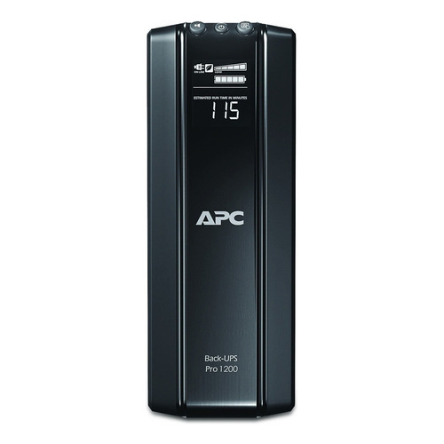  APC Back-UPS Pro 1200 BR1200G-AR 1200VA entrada y salida de 230V negro